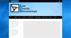 Desktop Screenshot of lowcountryrheumatology.com